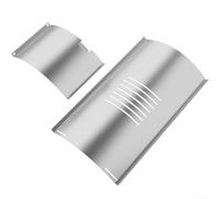 Kit de asador de llama, juego de metal de 22 pulgadas, parte inferior de cubierta deslizante, control de calor mejorado, gestión eficiente de la grasa, para parrillas de pellets serie 700