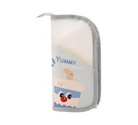 Kit de aseo genérico de pie | impermeable, plegable, antimanchas, bolsa organizadora cepillo de dientes | para lápiz labial viaje baño hotel al aire libre camping breves estancias habitación, gris, Se