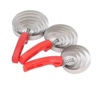 Kit de Aseo Multiusos con Peine de Curry para Caballos de 3 Piezas, Peine de Aseo para Caballos de Doble Cara de Acero Inoxidable con 4 Anillos, 5 Anillos, 6 Anillos, Peine