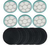 Kit de aseo para mascotas Neakasa P1, piezas de repuesto para aspiradora, juego de 6 filtros HEPA y 10 esponjas que proporcionan una filtración eficaz y un entorno más limpio para mascotas (A)