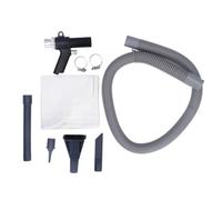 Kit de Aspiradora Neumática, Pistola de Soplado de Aire 2 en 1 con Bolsa de Aspiradora, Tubo, Accesorios, Herramienta de Limpieza Neumática Tipo Pistola para Taller Hogar