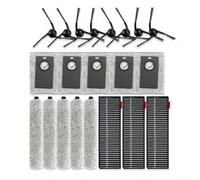 Kit de aspiradora robot para UWANT U300 U300Max, kit de repuesto con filtros bolsas cepillos para aspiradora robótica