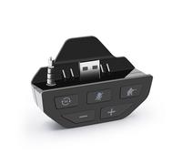 Kit de audio para mandos de Xbox, adaptador de auriculares estéreo Plug & Play, compatible con auriculares, control de volumen para sonido de juego