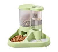 Kit de automático y dispensador de Agua para Mascotas | Dispensador de Agua automático 2 en 1 y Kit de de Alimentos - Herramienta de alimentación de diseño extraíble para Perros