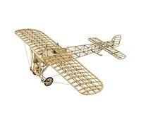 Kit de Aviones Modelo Blériot XI de Madera para Bricolaje, Kits de Aviones de Madera Cortados con Láser para Construir para Adultos