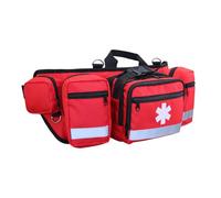 Kit De Ayuda Al Aire Libre - Organizador De Paquete De Cintura, De Ayuda para Campamento | Amplia De Primeros Auxilios, Utilidad De Seguridad Reflectante, Kit De Emergencia con Cremallera