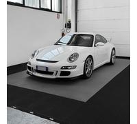 Kit de azulejos PAV-04 de polipropileno para suelo de taller, garaje - 40 x 40 cm - 1 m² - 10 m² - 50 m² - 100 m² - Varios colores (gris, 10 m² = 62 baldosas)