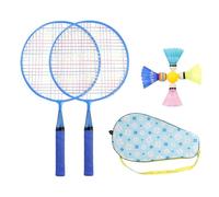 Kit De Bádminton - Raquetas De Bádminton Al Aire Libre Para Jardín Con, Bolsa De Transporte, Raquetas De Nieve Ligeras | Cómoda Resiliencia Para Juegos Familiares - Interior Y Exterior