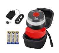 Kit de Baliza de Emergencia V16 homologada y geolocalizada DGT 3.0 (con ventosa + funda protectora + cable USB/tipo C + pilas), luz de emergencia V16 para coches y automoviles, conectividad hasta 2038