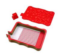 Kit de bandeja de diamantes de imitación genérico - Herramienta de organización de pintura artística degradado PC | Bandeja de clasificación portátil 37 g, artesanía Đe Lapidation Dôe Perlas Dide