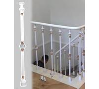Kit de barandilla de balaustres de escalera para mayor seguridad y estilo, diseño moderno adecuado tanto para escalones interiores como exteriores, perfecto para instalación de barandillas de entrada