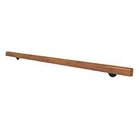 Kit de barandilla de madera para escaleras, barra de soporte interior de 6 pies para ancianos, montaje en pared, barandillas de pasillo, piezas de escalera, fácil instalación