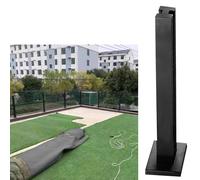Kit de barandilla de vidrio de acero inoxidable, sistema de balaustres de escalera para interiores y exteriores, para terraza, jardín y escaleras, diseño de abrazadera de vidrio duradero