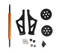 Kit de barra antivuelco para camión RC ZD Racing MX 07 4WD 1/7, juego de ruedas traseras antivuelco con diseño de doble rueda, piezas de actualización para un control estable a alt