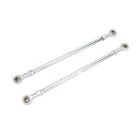 Kit de barra de dirección de aleación de acero, 295 mm, 8 mm, para Go Kart ATV Racing Cart, alta resistencia, larga duración, fácil instalación, conducción suave, estabilidad