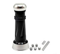 Kit de barra de equilibrio de carrete de pesca con piezas de ajuste de peso | Barra de equilibrio de metal para Stella, Twin Power, Tatula, Complex F4 F6 (negro plateado)