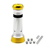 Kit de barra de equilibrio para carretes de pesca | Accesorios de ajuste de contrapeso, diseño antibobinado compatible con la serie Stella/Tatula/Complex F4 F6 (oro plateado)