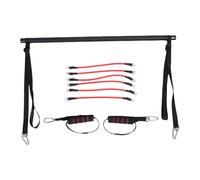 Kit de Barra de Pilates con Bandas de Fitness Material de Espuma de Hierro de látex de Primera Calidad Niveles de Resistencia Ajustables para Entrenamiento de Cuerpo Completo