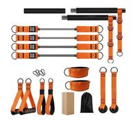 Kit De Barra De Pilates para Mujeres De Pilates Portátil con Resistencia | Equipo Ejercicio Para Gimnasio Entrenamiento Muscular, Casa, Gym, Mujeres, Hombres, Principiantes, Atletas