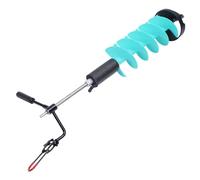 Kit de Barrena de Hielo Eléctrica con Hoja Fuerte para Pesca en Hielo y Exteriores en Invierno, 8 Pulgadas, Adecuado para Aguas Profundas, Acero de Primera Calidad y Nailon