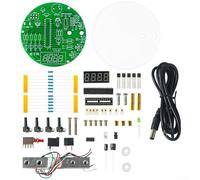 Kit de báscula de tubo digital redondo para proyectos de aprendizaje y prácticas de medición (B)