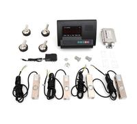 Kit de Báscula Para Ganado, 5000 Kg, Báscula de Suelo con Célula de Carga de Compresión de Viga de Acero Para Animales, Ganado Vacuno, Caprino, Porcino, Equino y Ovino, con Indicador de Peso