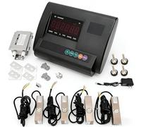 Kit de báscula para ganado de 3000 kg/6600 lbs, célula de carga por compresión de viga de acero con indicador de pesaje de carga, para animales como ganado, cabras, cerdos, caballos y ovejas