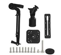 Kit de Base de Buscador de Peces, Brazo de Montaje de Transductor de Mayor Fuerza de Sujeción de Nailon y Acero Inoxidable para Sonda de Peces Universal