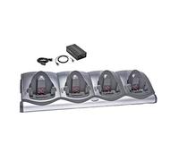 Kit de base de carga de 4 puertos para escáneres RF móviles MC9200, MC9190, MC9090, MC9060