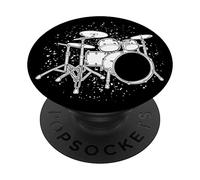 Kit de batería Dibujo Batería Set de batería PopSockets PopGrip Adhesivo