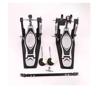 Kit De Batería Pedal Tread Hammer Aleación De Aluminio Professional Jazz Drum Foot Pedal Doble Cadena Cam Pedal de bombo para principiantes
