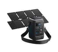 Kit de Batería Portátil Anker SOLIX C300X DC con Panel Solar de 60W - Salida de 300W DC
