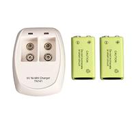 Kit de batería recargable Garrett, 2 baterías Ni-MH y cargador de 110V para CSI PRO-POINTER, SuperWand, THD y Super Scanner