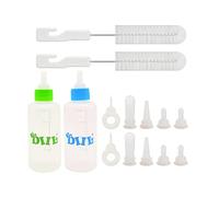 Kit de Biberón Botella Para Cachorro de Gato Biberón Botella Para Cachorro Biberón Para Mascotas Botella Para Animales Juego de Biberones Para Mascotas de 60 ml Para Mascotas Jóvenes 2 piezas