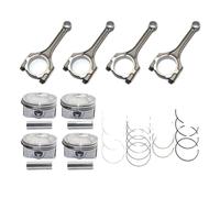 Kit de biela y anillo de pistón 23510-2B010 23041-2B600 23041-2B61 compatible con Accent Rio 1.6L DOHC 12V G4FD G4FC