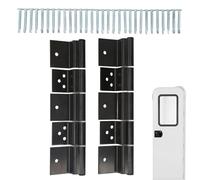 Kit de bisagra de puerta de entrada RV de alta resistencia - Piezas de repuesto para hardware, bisagras de puerta RV | Fácil instalación del de rampa, accesorios para remolque de casa móvil