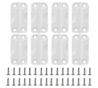 Kit de bisagras de plástico con tornillos compatible con enfriadores portátiles Igloo de 50 cuartos a 165 cuartos (8 piezas)