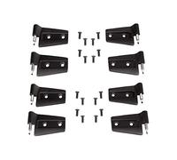 Kit de bisagras para puerta de la nevera resistente 07-18 Jeep Wrangler