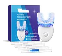 Kit De Blanqueamiento Dental Portátil For Uso Doméstico, Quitamanchas Con Luz LED De Acción Rápida, Cuidado De Dientes Sensibles E Higiene Bucal