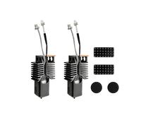 Kit de Bloque Cerámico para Extrusor para Snapmaker U1 con Boquilla de Acero Endurecido Integrada de 0,8 mm para Impresora 3D para Snapmaker U1