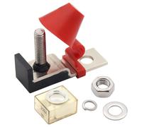 Kit de bloque de fusibles de montaje de terminal M8, bloque de distribución impermeable 30A-300A 58V para terminal de batería de coche, caravana y barco