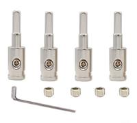 Kit de bloque de terminales de alimentación de audio de coche de cobre puro con conector chapado en oro para una conductividad eléctrica superior y resistencia a la oxidación (8 GA)