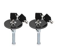 Kit de bloqueo de capó, aleación de aluminio universal de fibra de carbono para capó del motor, kit de pasador de llave de liberación rápida para coche de rally profesional