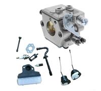 Kit de bobina de encendido del carburador, 2 piezas de repuesto, para motosierras MS250 025 023 021, optimiza la mezcla de combustible, fácil instalación, herramienta de jardín