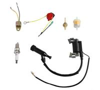 Kit de bobina de encendido para Honda GX110 GX140, repuesto de motor, incluye interruptor de chispa, filtro de combustible, sensor de aceite bajo 30500-ZE1-013 30500-ZE1-053, juego completo de