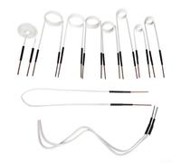 Kit de bobina de inducción de 10 piezas para aflojar pernos y tuercas oxidados sin llama, bobinas de metal flexibles con capa protectora de aislamiento, adecuado para rodamientos y calefacción de