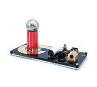 Kit de bobina Tesla Classic Spark Gap DIY con iluminación artificial, función de música de arco inductivo, ideal para enseñar demostraciones y experimentos científicos