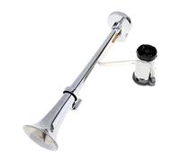 Kit de bocina de aire de 150 dB cromada súper fuerte para camiones, trenes, 12 V