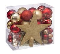 Kit de bolas de navidad 44 piezas