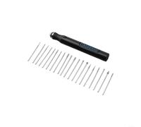 Kit de bolígrafo de grabado inalámbrico recargable por USB, ajustable 5000-18000 RPM, cuerpo de metal, grabador giratorio silencioso para madera, vidrio, piedra, joyería, arte de uñas, incluye 20
